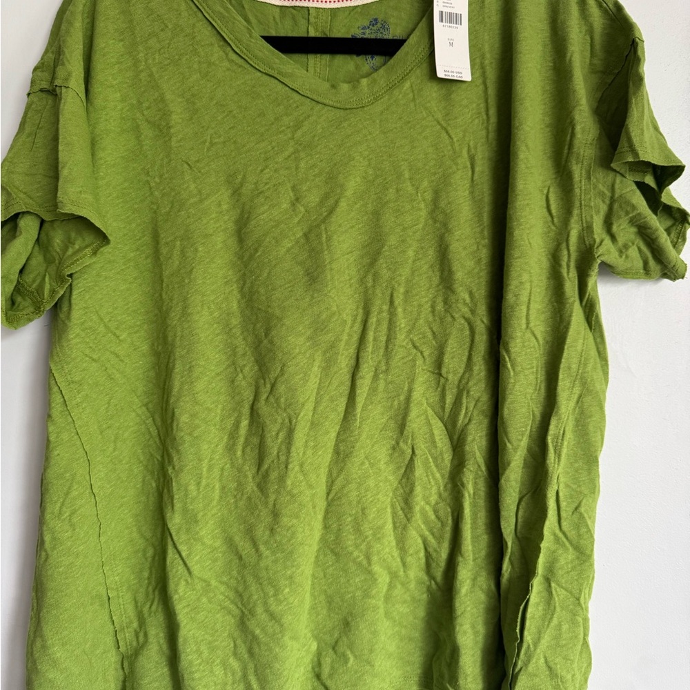 Green Anthropologie T-Shirt